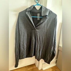 Lou a& grey gray sweatshirt